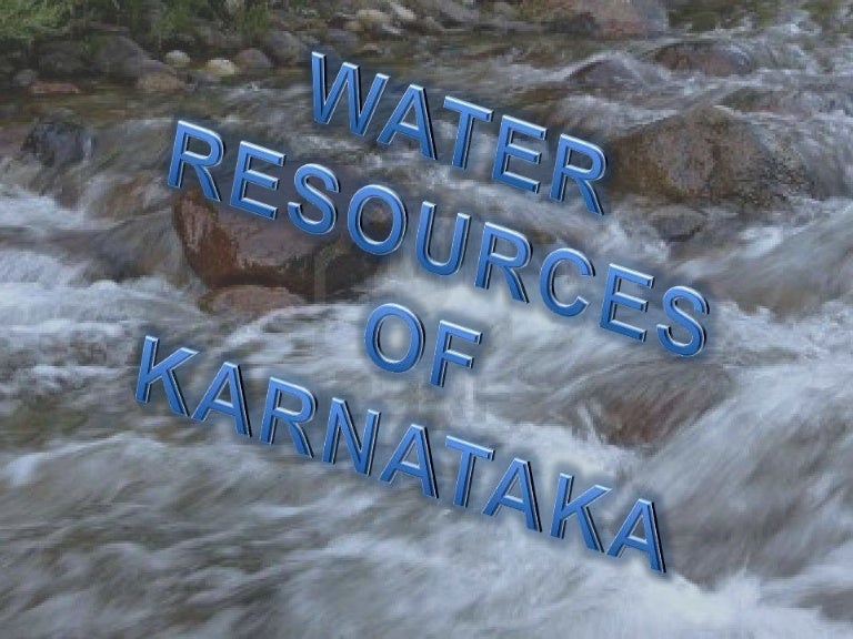 Water Resources of Karnataka
