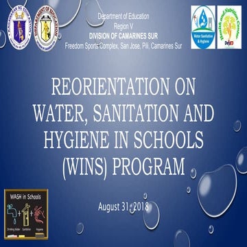 WATER, SANITATION AND HYGIENE IN SCHOOLS ReOrientation.pptx
