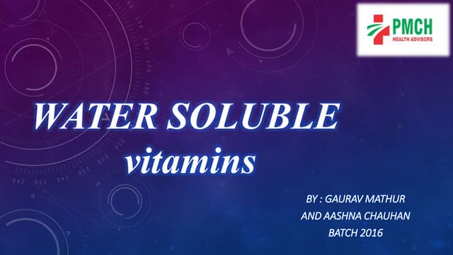Water soluble Vitamins.pptx