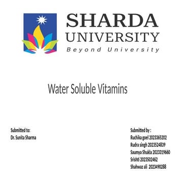 WATER SOLUBLE vitamins given here w.pptx