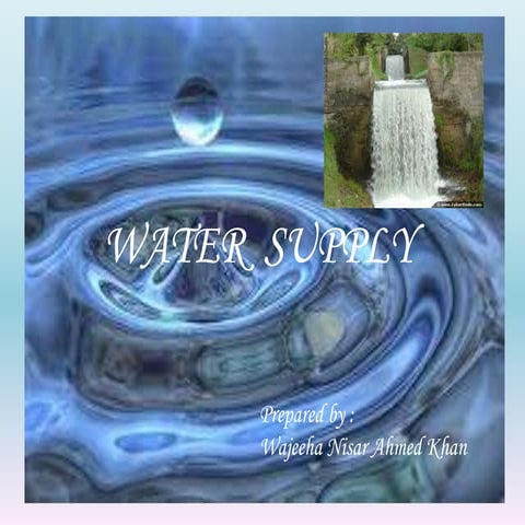 Water supply