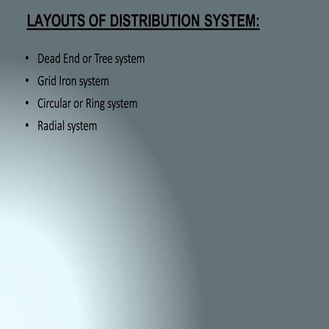 Distribution system | PPTX