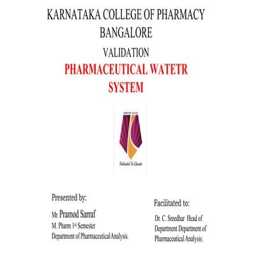 Water system (validation)