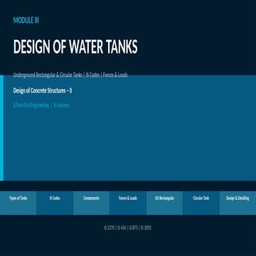 Water tank | PPT