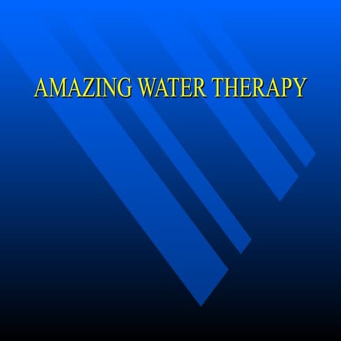 Water Therapy