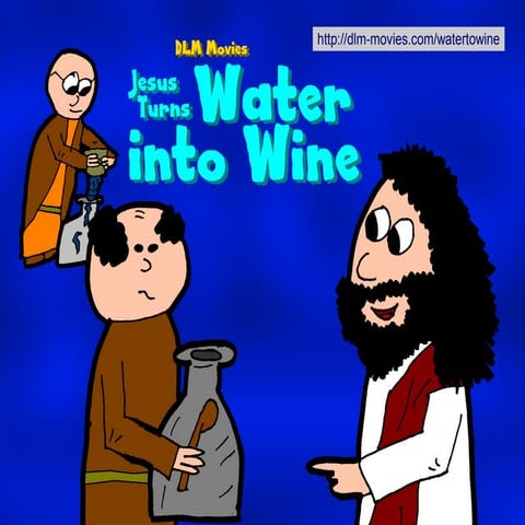 Jesus Turns Water To Wine