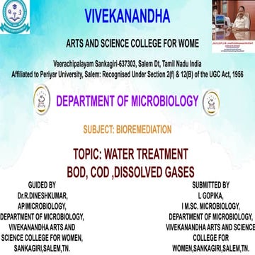 WATER TREATMENT BOD, COD, DISSOLVED GASES  ppt.pdf