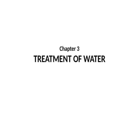 water treatment process water treatment process