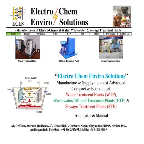 Water, Wastewater & Sewage Treatment Plants | PDF
