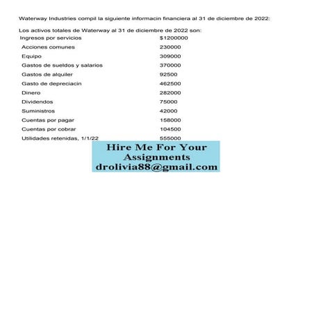 Waterway Industries compil la siguiente informacin financi.pdf