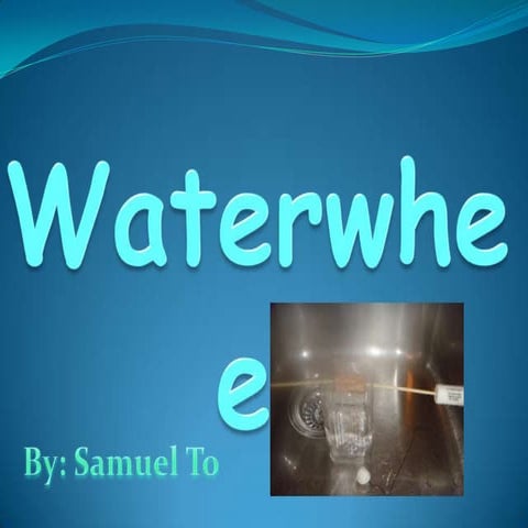 Waterwheel | PPTX