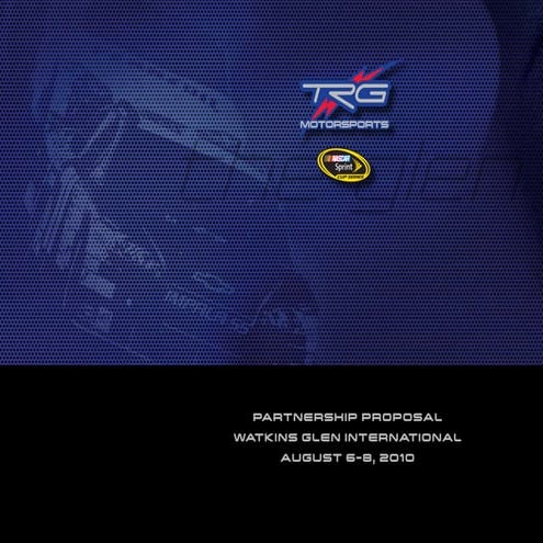 TRG Motorsports Watkins Glen Racing Program