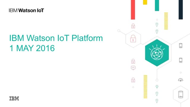 Watson IOT Platform