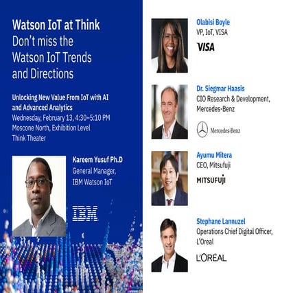 Top 3 Sessions featuring AI and IoT at Think 2019 