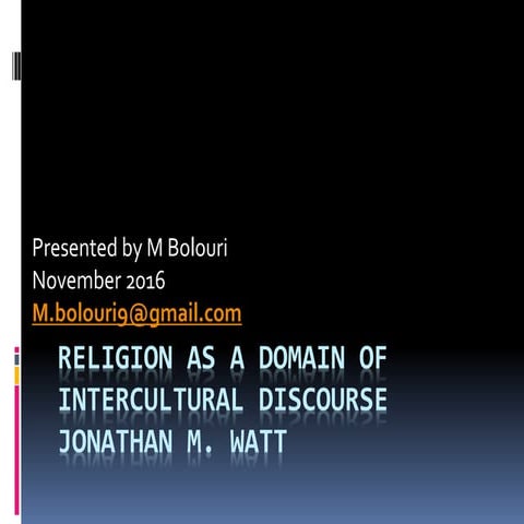 religion discourse analysis