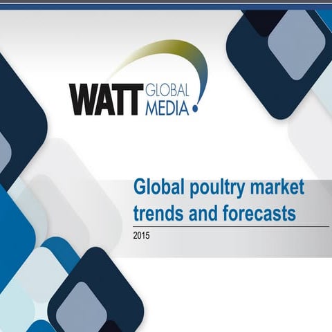 Global poultry market trends and forecasts