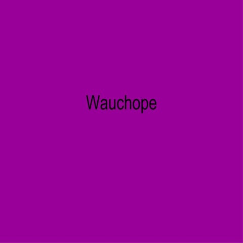 Wauchope