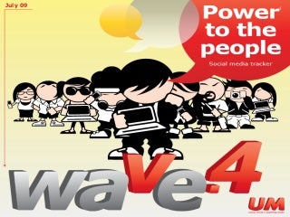 Wave 4  - Power to the People | UM | Social Media Tracker