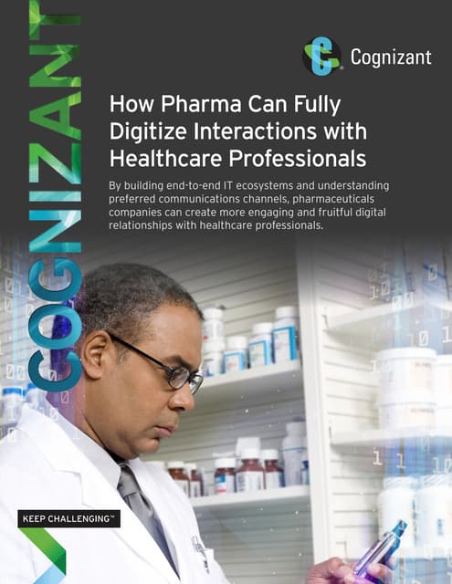 How Pharma Can Fully Digitize Inter...