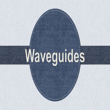 Waveguide 3.1.3 3.2.1