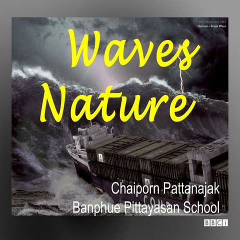 Wave nature (Basic science)