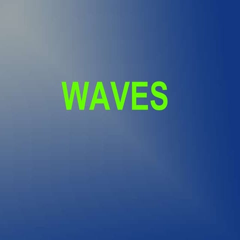 Waves | PPT