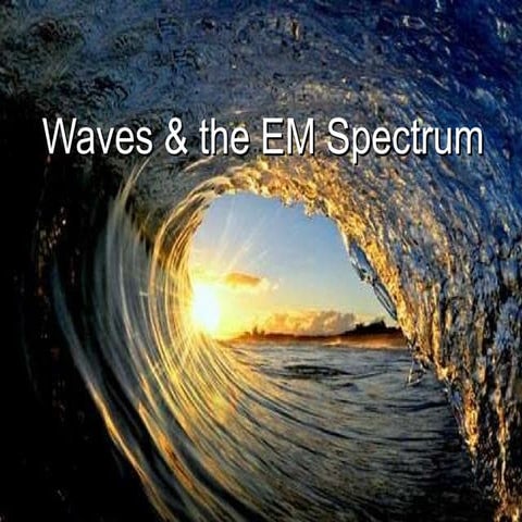 Waves and the EM Spectrum Review