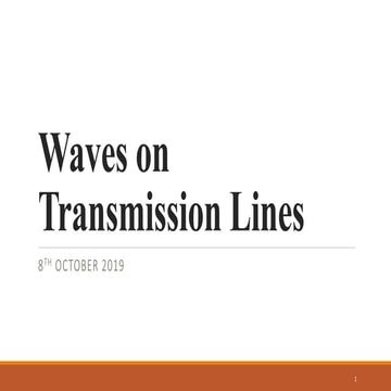 Waves on Transmission Lines (2).pptx