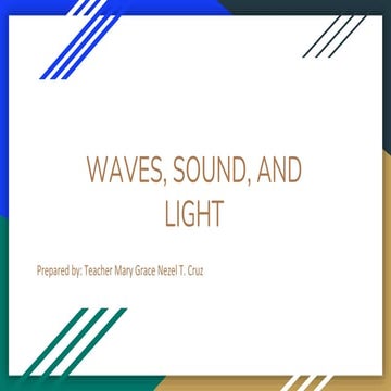 WAVES, SOUND, AND LIGHTtttttttttttttt.pptx