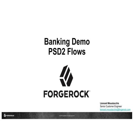 Wavestone forgerock banking demo
