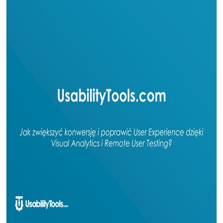 Usability Tools 