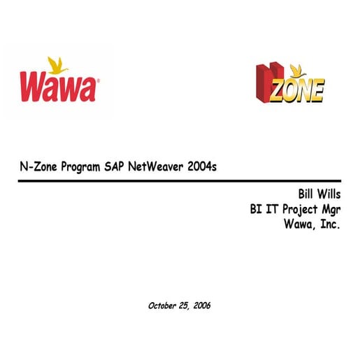 Wawa%20 sap%20netweaver%202004s%20bi%20ramp up%20customer%20feedback(1)