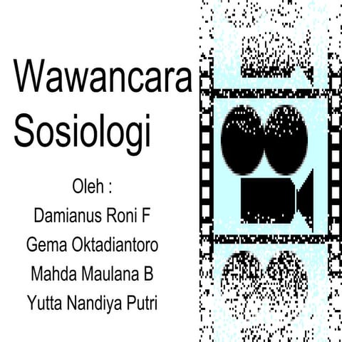 Wawancara Sosiologi 