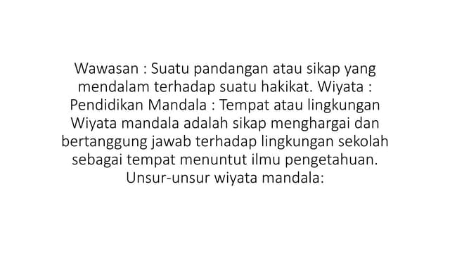 Apa Satu Hal Yang Saya Yakini Dengan Mendalam?
