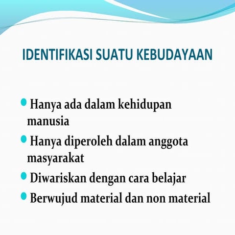 Wawasan sosial budaya 