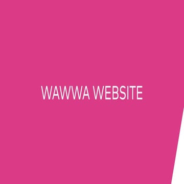 Wawwa build your artist portfolio site
