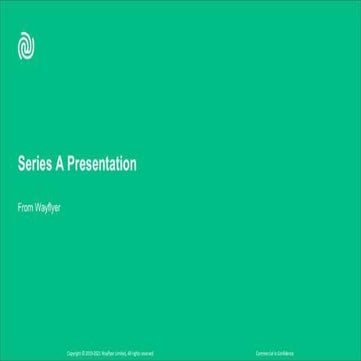 Wayflyer Pitch Deck | PDF