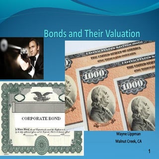 Wayne lippman present s bonds and t...