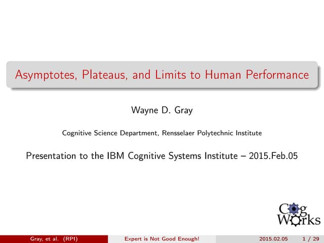 Wayne gray presentation