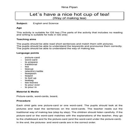 Way ofmakingtea | PDF