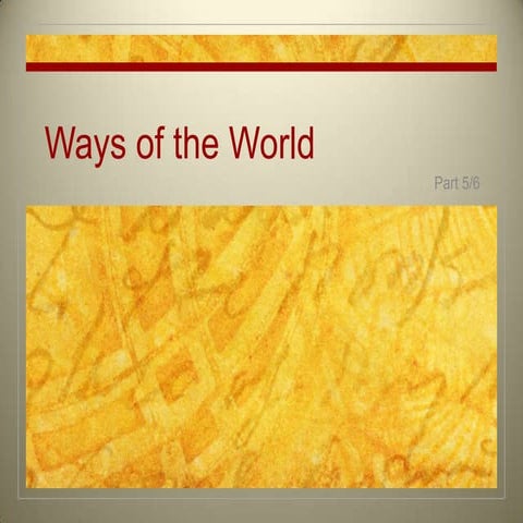 Way of the world