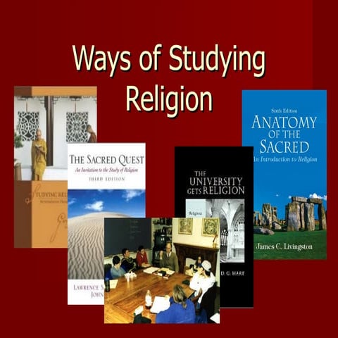 Ways2studyreligion