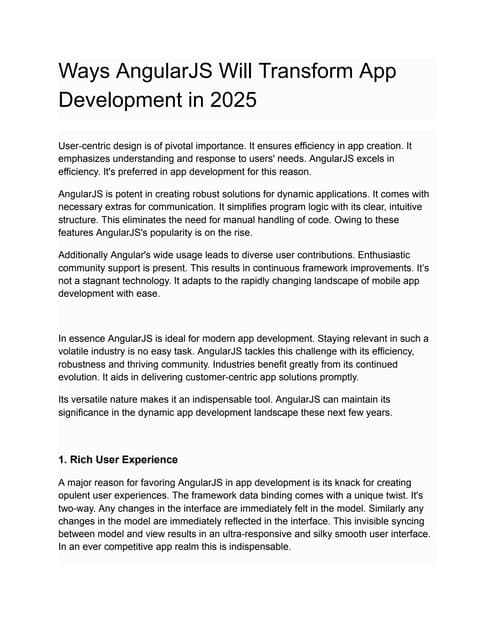 Top 12 Most Useful AngularJS Development Tools to Use in 2025 | PDF