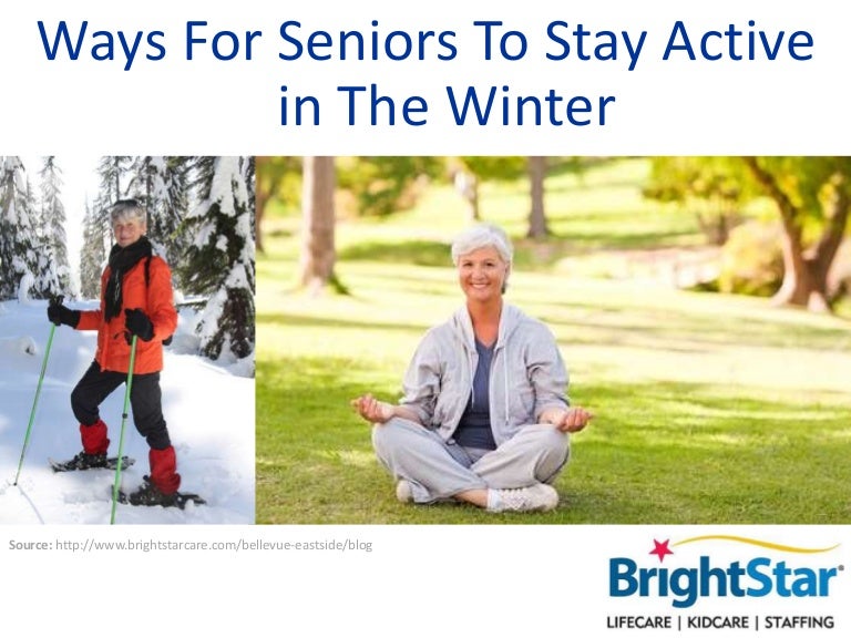 Ways For Seniors To Stay Active in The Winter
