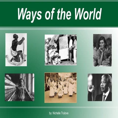 Ways of the world presentation