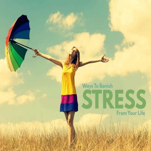 WAYS TO BANISH STRESS FROM YOUR LIFE