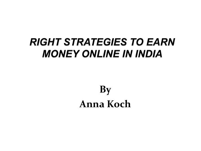 how to earn money online in india