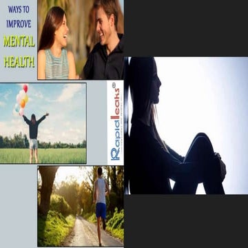 Ways to improve mental health | PPTX | Mental Health | Diseases and ...