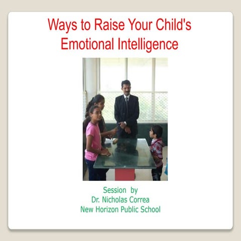 Ways to raise your child's E,Q