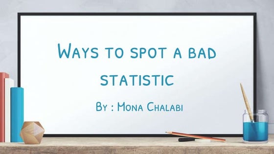 Lies , damned lies and statistics | PPTX